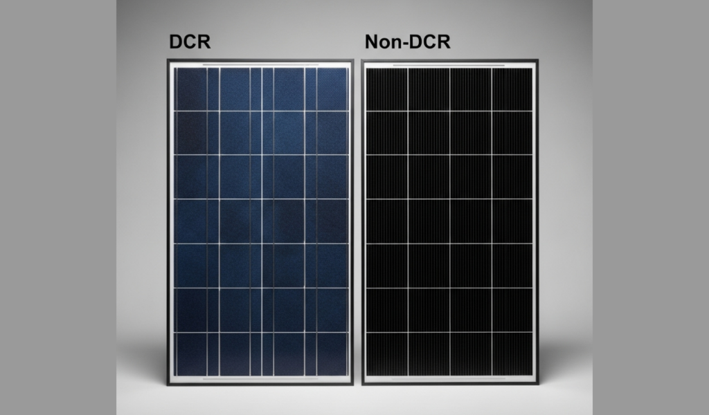 DCR or Non-DCR Solar Panel